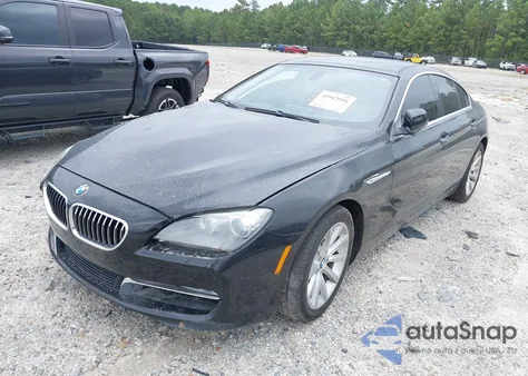 2015 BMW 640I Gran Coupe z USA, uszkodzony, nr VIN WBA6A0C55FD318676